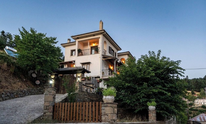 Karpenisi Villa | Aelion Escape – Nature Hideaway with Stunning Mountain Views