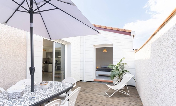 Fontaine Lestang-Bagatelle-Papus-Tabar-Bordelongue House | agréable maison T3 avec terrasse