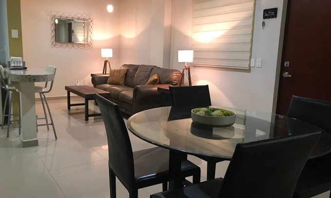 Las Gaviotas Condo | Alcantara apt, Ground floor, great for digital, 2 blocks walk to beach