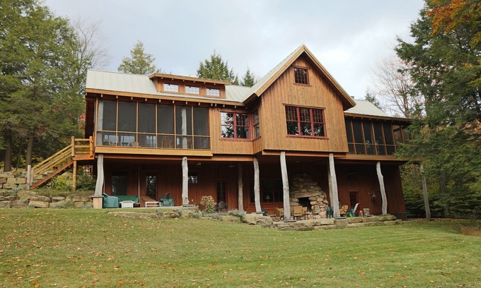 Eagles Mere Cabin | Algonac - Luxury Timber Lodge in Eagles Mere PA