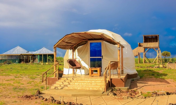 Amboseli RV Rental | Amanya 1-bed Leopard Family With Mt Kilimanjaro vi - Campsite