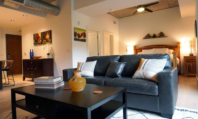 Central Boulder Apartment | Amazing Condo with Rooftop Pool & Movie Theatre!