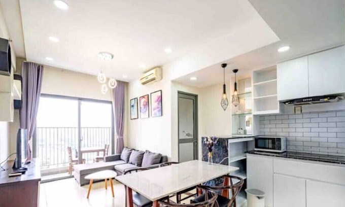 An Phu Condo | AmbiHOME Masteri Thao Dien T5 cityview balcony 1Br 1WCn