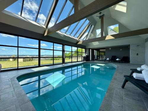 Amfreville-la-Mi-Voie Apartment | Amfreville la Mivoie - Villa Belle vue - Piscine