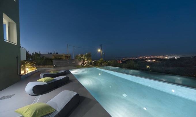 Daratsos Villa | Andreas Villa seaview and pool !