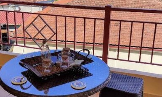 Molos-Agios Konstantinos Apartment | Angela's Apartment with beautiful balcony view