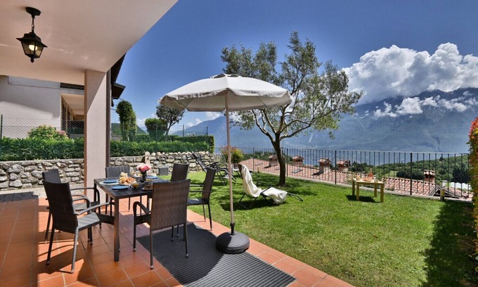 Prabione Apartment | Angelica 5 by Theater Home, with fenced garden and lake view