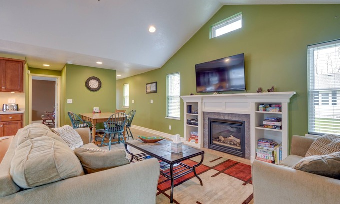 Lake Erie Beach House | Angola Getaway: Walk to Lake Erie Beach Park!