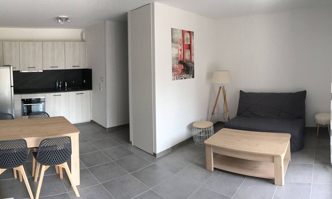 Annecy Apartment | Annecy: New apartment in the city center - Terrace