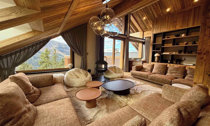 Meribel Apartment | Antarès URSA 601 - Amazing duplex penthouse ski in/out in Méribel