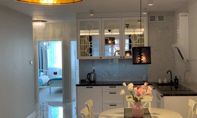 Malbork Apartment | Apartament Grafitowy