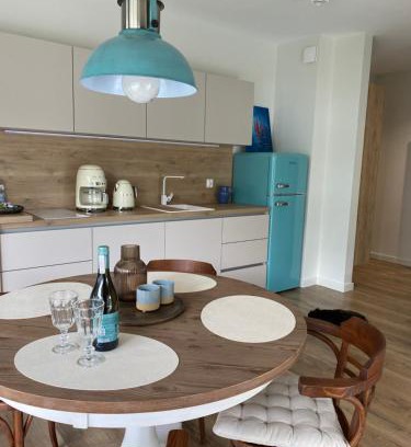 Pogorzelica Apartment | Apartament SZAFIROWY SEN z widokiem na morze