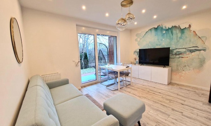 Czyzyny Apartment | Apartament ulica Lema - Tauron Arena Kraków, parking, WiFi