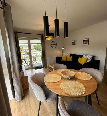 Kudowa Zdroj Apartment | APARTAMENTY "LA VILLA" DELUXE z dwoma sypialniami, balkonem, parkingiem, blisko centrum