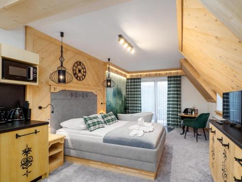 Male Ciche Apartment | Apartamenty Małe Ciche z jacuzzi ogrodowym, widokiem na TATRY i SKY WALK