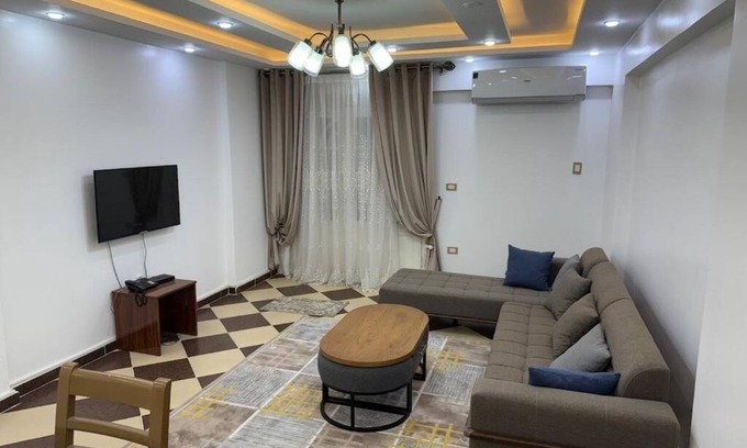 Al-Muntazah Apartment | Aparthotel, Sidi Bishr, see the sea, elegant furniture, fully air-conditioned