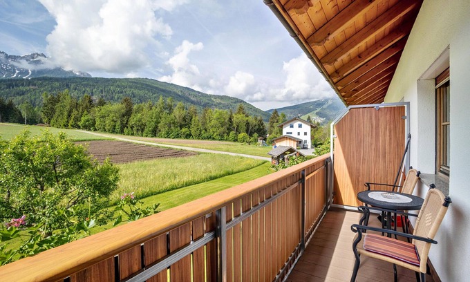 Valdaora di Sopra Apartment | Apartment '1' with Mountain View, Shared Garden and Wi-Fi