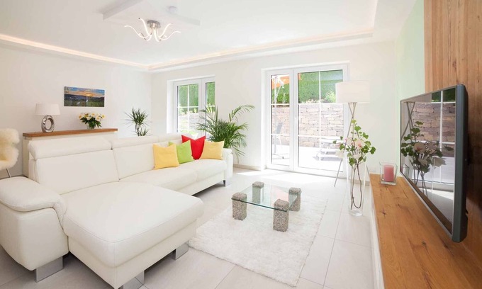 Lauda Apartment | Apartment (75sqm) on the first floor terrace and wifi (non-smoking apartment)