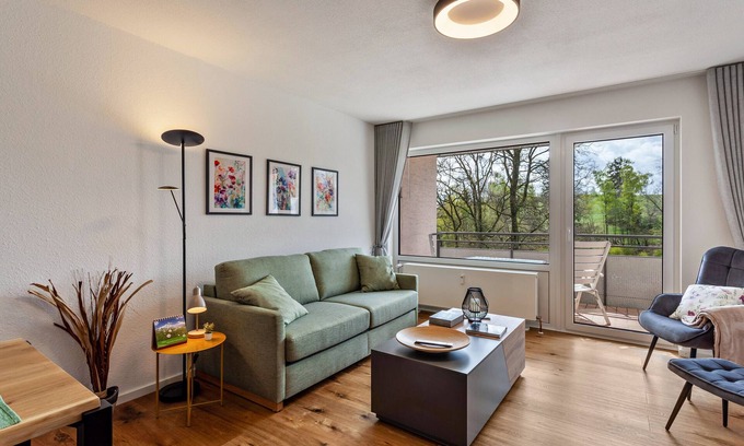 Gudenhagen Apartment | Apartment 'Berg Und Tal' with Mountain View, Balcony and Wi-Fi