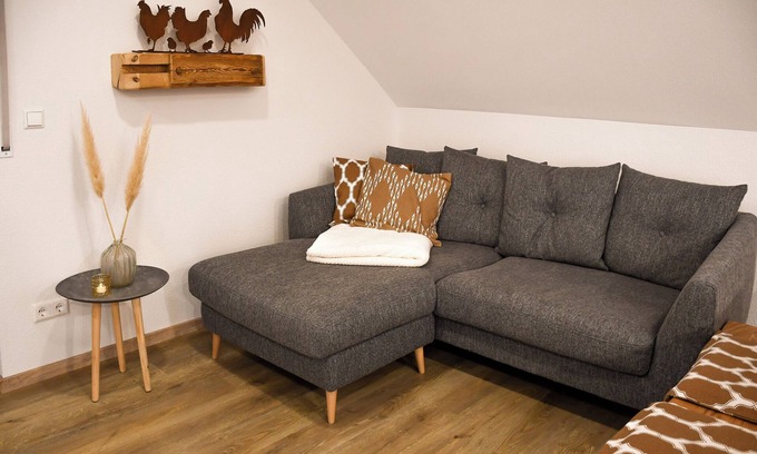 Lauterbach Apartment | Apartment 'Hühnerstall' with Shared Terrace, Shared Garden and Wi-Fi