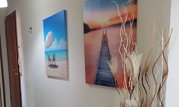 Falconara Marittima Apartment | Apartment 'Il Nido Di Pikki' with Sea View, Balcony and Wi-Fi