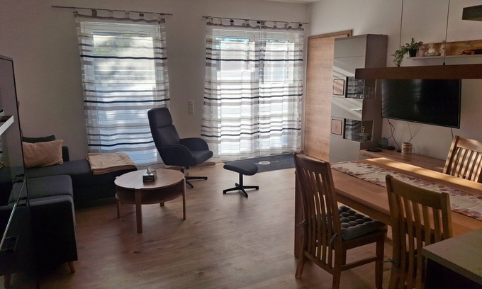 Abenberg Apartment | Apartment 'Im Fränkischen Seenland' with Private Terrace and Wi-Fi