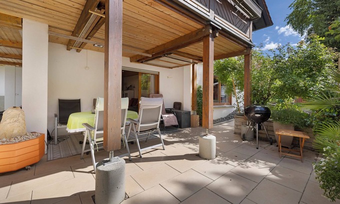 Messstetten Apartment | Apartment 'Janko' with Private Terrace, Garden and Wi-Fi