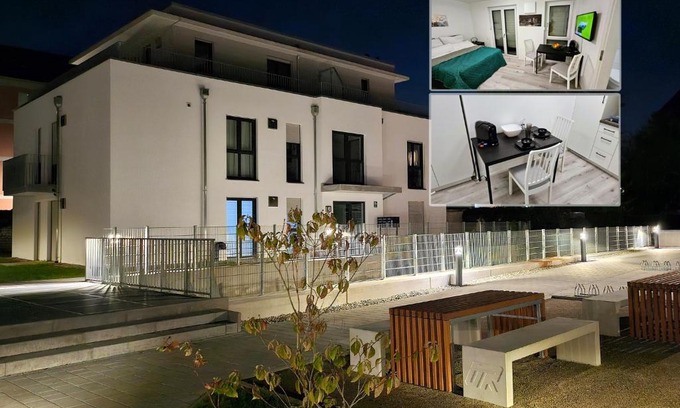 Links der Wertach-Sud Apartment | Apartment Küche Arbeitsplatz Netflix WLan Barrierefrei