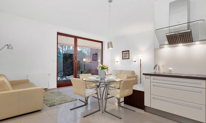 Wiselka Apartment | Apartment Leśna A2/4 with terrace