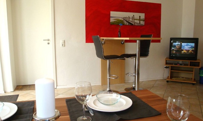 Wolnzach Apartment | Apartment mit Drei Schlafzimmer für 5 Personen und Großer Terrasse, Erdgeschoss