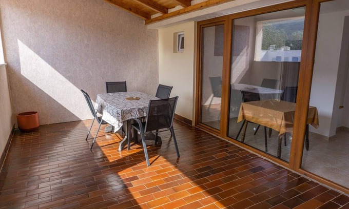 Jurandvor Apartment | Apartment Petrica No.3 - with Balcony, located in the peaceful village of Jurandvor near Baska