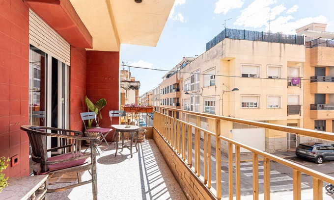 Sedavi Apartment | Apartment 'San Antonio' with Private Terrace, Wi-Fi and Air Conditioning