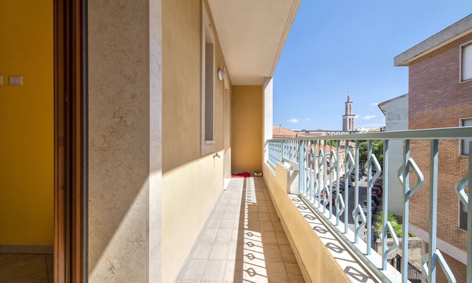 Sassari Apartment | Apartment 'Solemare' with Sea View, Private Terrace and Balcony