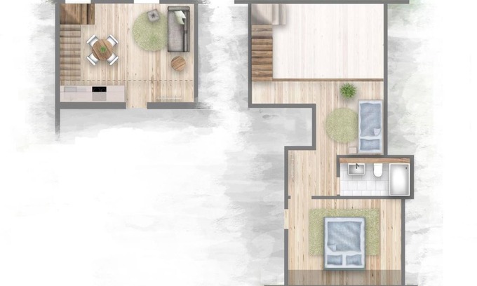 Neuwilthen Apartment | Apartment "Tulpe" - Apartments Gutshof Schirgiswalde