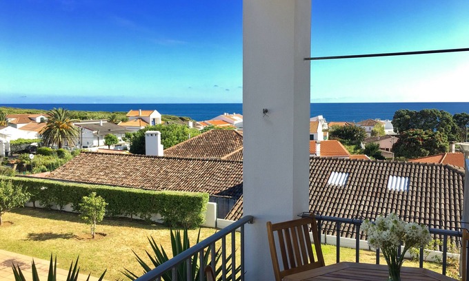 Livramento Condo | Apartment with balcony, swimming pool and sea views