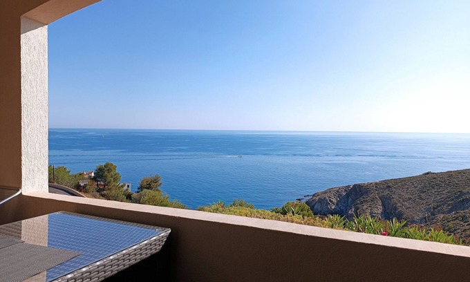Plage d'Argeles Apartment | Apartment with breathtaking sea view