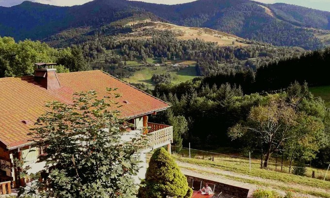 Bussang Ski Chalet | Apartment with terrace in chalet