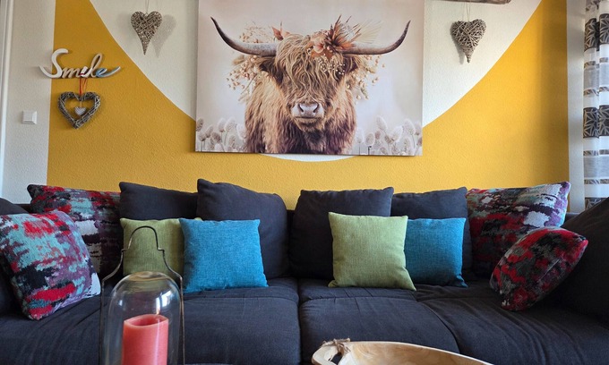 Niederbuhl Apartment | Apartment 'Wohlfühlen Und Mehr' with Balcony and Wi-Fi