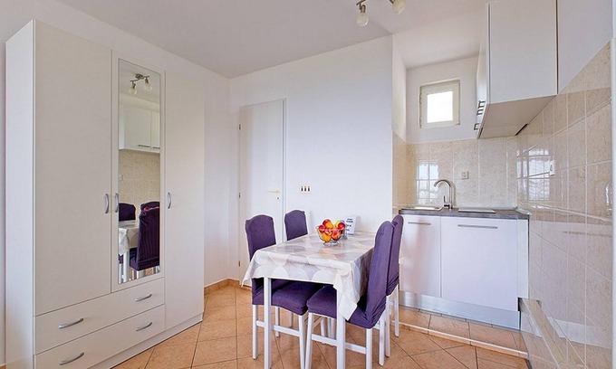 Brasina Apartment | Apartments Grljević - Studio Apartment with Sea View and Balcony (A2)