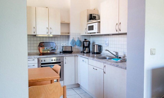 Merkendorf Apartment | Appartement (52qm) für 4 Personen mit Balkon