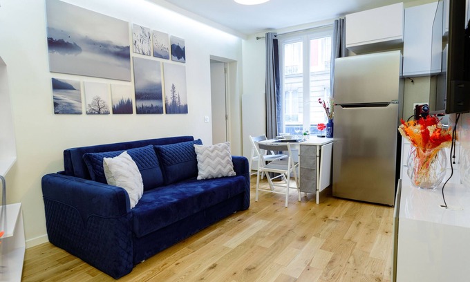 Quartier du Pont-de-Flandre Apartment | Appartement Confortable et Élégant à Paris