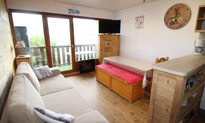 Auris Apartment | Appartement Duplex 2 pièces cabine rénové 8 couchages au pied des pistes - Auris en Oisans - FR-1-297-73