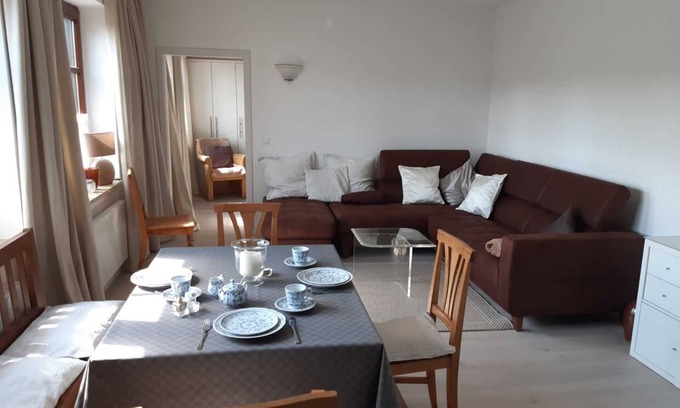 Hann. Muenden Apartment | Appartment Fuldablick - Ferienw. Altstadtoase App: Tillyschanzenblick Fuldablick