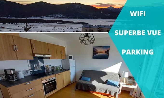 Les Angles Apartment | Appt T2 & Cabine - Superbe vue - WIFI