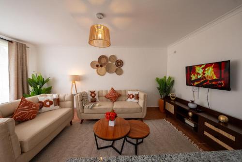 Langata Apartment | Arabella Ember - Fully Equipped Boho-Chic Apartment in Karen