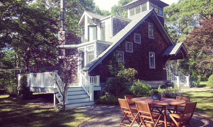 Charlestown House | Architectural Award Winning Retreat on 5+ Private Acres Close to Beach