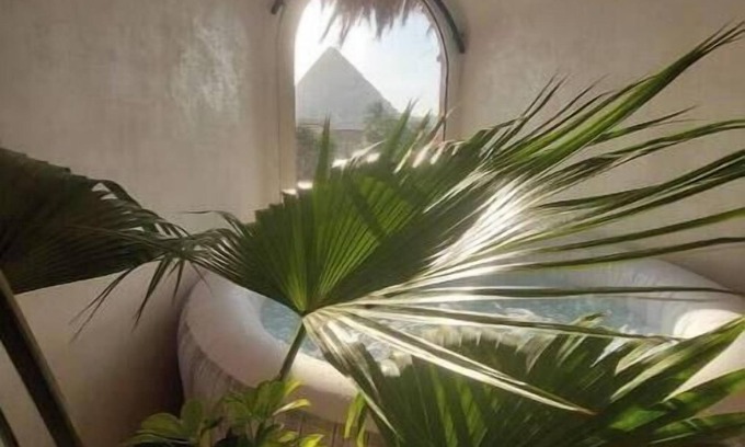 Al Haram Apartment | Artistic Home with Pyramids View