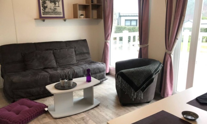 Caurel Ski Chalet | AU Pied DU LAC ET Plage Chalet 35m2 Tout Confort Wifi