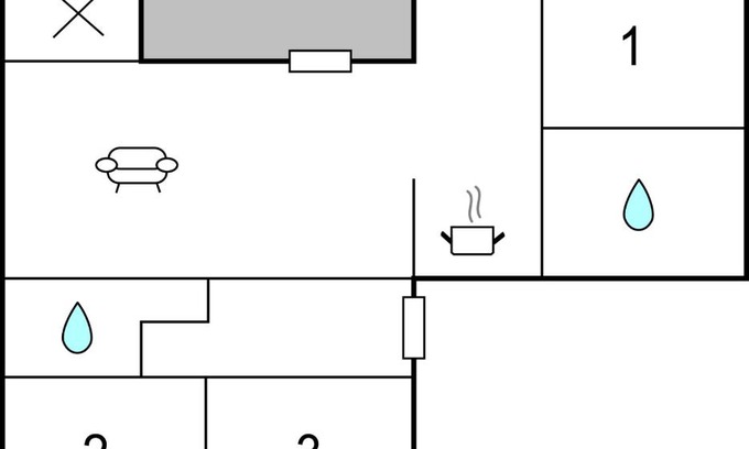 Hayingen House | Awesome home in Hayingen with Sauna and 3 Bedrooms