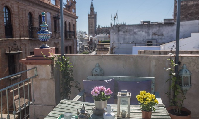 Alfalfa House | Awesome Penthouse with terraces and views of the Cathedral. Excellent Location